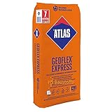 Fliesenkleber Flexkleber schnellbindend C2FT ATLAS Geoflex Express 25Kg nach 2 Stunden begehb