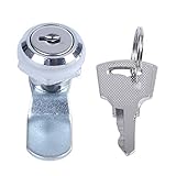 KHJK Nützliche Cam Schlösser for Schließfächer Cabinet Mailbox Schubladen Schränke+Keys Sinnvoll (Color : Grey)