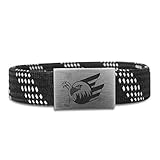 BRAYCE® Adler Mannheim Armband mit original Logo Gravur & Adler Farben I Eishockey pur mit dem Mannheims Trikot am Handgelenk personalisierbar & handgemacht (15cm)