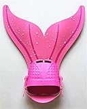 Schnorchelflossen Monolithische Flossen Erwachsene Kinder Doppelflossen Meerjungfrau Einteilige Flossen Tauchen Schwimmausrüstung Schnorcheln Tauchstiefel Tauchschuhe Zum Tauchen und Schw