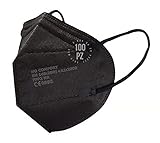 SALO MED - 100 Masken FFP2 schwarz - CE0598 - einzeln verpackt - 100 Stück