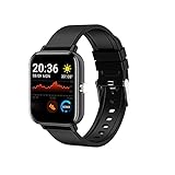 wojonifuiliy Smartwatch für Herren und Damen, Fitnessuhr Sport Uhr Digitaluhr Bluetooth Smart Watch mit Schrittzähler, Wasserdicht Schlafmonitor Sportuhr für IOS Android Fitnessuhr Herren D
