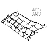 NATRUSS Elastisches Pflanzenkletternetz, Polyethylen Mehrzweck 120X120CM verstellbares Pflanzengitternetz, für Balkong