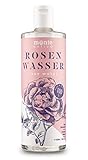 Rosenwasser MonteNativo 1x500ml - 100% natürlich, echtes Gesichtswasser, Rein und Naturbelassen, naturreines Rosen-Hydrolat, Reinigungswasser, Naturkosmetik, Rose Water (500ml)