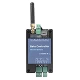 Lazmin GSM Toröffner, DC12V GSM Wireless Remote Control Access Controller Relaisschalter, für Leitplanken, Garagentore, Rollläden (2g)