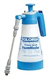 GLORIA FoamMaster FM 10 FLEX | Schaumsprüher | 1 L Foamer | Austauschbare Schaumpatronen | Drucksprüher zur Autoreinigung