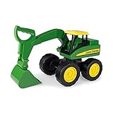 JOHN DEERE 35765M6 Spielzeugtraktor John Deere Big Scoop in grün, stabiler & robuster Kinderspielzeug Bagger aus Kunststoff für den Sandkasten, zum Spielen und Sammeln, ab 3 Jahre, Kinder Autos, Spielzeug für Jung