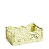 HAY Colour Crate S Lime 508335 grün 22x40x60