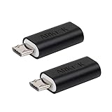 ARKTEK Adapter USB C auf Micro USB, 2 Stücke USB Typ C (Female) zu Micro-USB (Male) Adapter Unterstützt Charging & Sync für Galaxy S7/S7 Edge, LG G4, Nexus 5/Power Bank