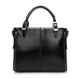 Explosive risssichere Ölwachshaut, einfache Wassertonne, modische Retro-Bourietasche, Handtasche, 10 x 10 x 10 cm, DREI Farb
