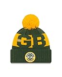 New Era Green Bay Packers Sideline 2020 Mütze Beanie NFL Football Grün - One-S