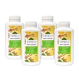 Timely Babypuder gegen wunde Stellen und Schweißbildung, (Packungsinhalt 4 x 100 ml)