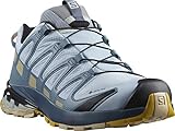 Salomon XA Pro 3D V8 Gore-Tex (wasserdicht) Damen Trailrunning-Schuhe, Blau (Kentucky Blue/Dark Denim/Pale Khaki), 40 2/3 EU