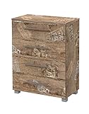 Schildmeyer Brisbane Kommode Holz, Dekor, 65 x 35 x 83 cm, p