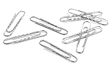 Durable Briefklammern, 77 mm, 100 Stück, verzinkt, 122725