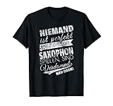 Saxophon-Spieler Geschenk Saxofon Holzblasinstrument T-S