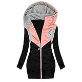 CCOOfhhc Damen Jacke Elegant Herbstjacke Lang Übergangsjacke Damenjacke Sale Pullover Herbst Sweatshirt Winterjacken Für Winterjacke Übergangsjacken Günstig Parka Leichte Steppweste O
