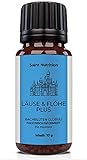 Saint Nutrition® LÄUSE & FLÖHE Plus Globuli als Hilfe beim Laus & Floh Befall, für Katzen und Hunde DIE natürliche Alternative - pflanzliches Mittel & Hausmittel mit Bachblüten | 10g