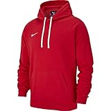 Nike, Park 20, Kapuzenpullover, Universität Rot / Weiß, M, Jung