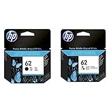 HP 62 Schwarz Original Ink Cartridge 62 Dreifarbig Original Ink Cartridg