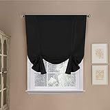 LCYZ Balloon Shades Window Blackout Roman Shade Tab Top Shade Für Kleine Fenster Zimmer Verdunkelungsvorhänge Geeignet Für Schlafzimmer, Küche Und B