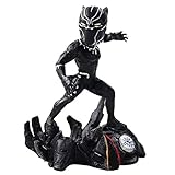 JINYIWJ Action Figur 9cm Black Panther Figur Black Panther Figur Statue PVC Action-Figuren Sammeln von Modellspielzeug (Color : OPP Bag 9cm)