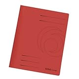 Herlitz Schnellhefter A4, kaufmänische- und Behördenheftung (Manila | A4, rot, 10)