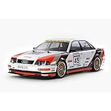 TAMIYA 58682 300058682 Audi 1:10 Modell V8 Tourenwagen (TT-02), ferngesteuertes Auto, RC Fahrzeug, Modellbau, Bausatz zum Zusammenbauen, Hobby, Basteln, Mehrfarbig