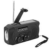 Weikeya Multifunktions Solar Angetrieben Radio, Notfall Fm/Bin Radio 088plus 2000mAh mit Abs Pro Innen D