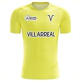 Airosportswear 2022-2023 Villarreal Concept Training Football Soccer T-Shirt Trikot (Yellow) - Little Boy