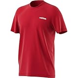 adidas Herren M D2M CA PL Tee T-Shirt, Scarlet/White, XLT