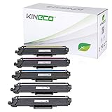 Kineco 5 Toner kompatibel für Brother TN243 TN-243 | MIT CHIP | MFC-L3710CW MFC-L3730CDN MFC-L3750CDW MFC-L3770CDW HL-L3210CW HL-L3230CDW HL-L3270CDW