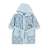 Sterntaler Unisex-Baby Bademantel Emmi Bathrobe, Mittelblau, 98/104