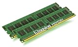 Kingston ValueRAM KVR1333D3N9/2G PC3-1333 Arbeitspeicher 4GB (Non-ECC, 1333 MHz, CL9, 240-polig, 2 x 2GB) DDR3-SDRAM