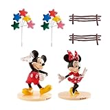 dekora Tortendeko-Set Mickey und Minnie Maus, Mehrfarbig, bunt, Einheitsgröß