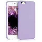 kwmobile Hülle kompatibel mit Apple iPhone 6 Plus / 6S Plus - Hülle Silikon gummiert - Handyhülle - Handy Case in L