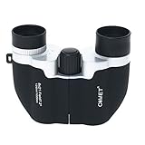DKEE 8X22 ABS Porzellan Fernglas Easy Carrier Teleskop for Jagd Und Angeln Camping/Wandern/Höhlenforschung Alltag Spectralite Beschichtung/Vogelbeobachtung (Farbe : Black)
