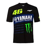 Valentino Rossi Polo Yamaha Power Line VR46,L,Schwarz,M
