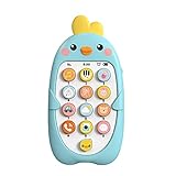 Eastleader Baby-Handy-Spielzeug, Baby-Handy-Spielzeug für Kinder vorgeben Telefone Spielzeug Pädagogisches Musikspielzeug Geburtstagsgeschenk