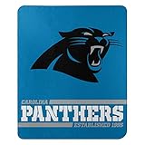 Carolina Panthers Offizielle NFL Decke, Fleecedecke in 127 x 152