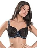 Aubade Damen Femme Artiste Comfort Full Cup Bra Vollschalen BH, Nocturne, 90D