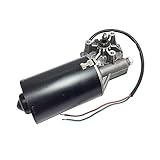 WNJ-TOOL, 1pc DC-Getriebemotor Garagentor Raplacement 24V 45 / 50rpm DC-elektrisches Fahrrad Schneckenradgetriebemotor Left & Right Angle Threaded Shaft for Grill (Größe : 30GZ6287L SS)