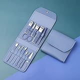 Beauty Pinzette Nagelschere Pediküre Maniküre Werkzeuge Edelstahl Nagelknipser Set 12-teilige Box Pack