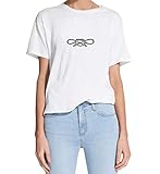 Pablo Escobar Knot Matrosen-Symbol_MRZ1204 Top T-Shirt 100% Baumwolle für Frauen, T-Shirt für Sommer, Geschenk, Frauen, Freizeithemd - Weiß - XX-Larg