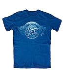 Simson Logo Men's T-Shirt Print Silver S51 S50 Schwalbe GDR Cycle Cult Sapphire L
