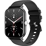 LEMFO Smartwatch für Herren Damen mit Pulsmesser, 1,7 Zoll Full Touchscreen Fitness Tracker, Aktivitätstracker, IP68 Schrittzähler, Smartwatch mit Schlafmonitor, Schrittzähler für Android iOS