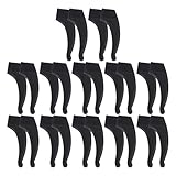 Angoily Brillenbügel Halter Silikon Komfort Rutschfeste Ohrbügel Hakenhalter Brillen Rutschstopp für Brillen Sonnenbrillen 12 Paar Schw