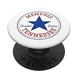 Memphis Tennessee United States USA Blues Country Rocknroll PopSockets mit austauschbarem PopGrip