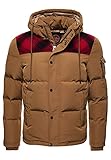 Superdry Mens Quilted Everest Jacket, Canyon Beige, M