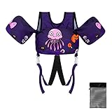 TOAUXUNG Schwimmflügel, Schwimmhilfe für Kinder und Kleinkinder 2-7Jahre, 15-30 kg, Schwimmgürtel für Jungen und Mädchen, Schwimmweste, Schwimmenlernen Schwimmbad Strand Wasserpark